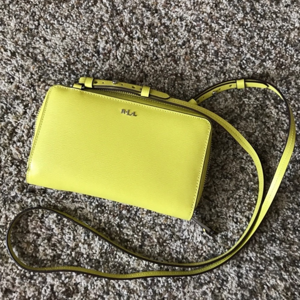 - Ralph Lauren- bright yellow crossbody